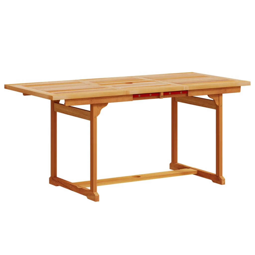 Set Pranzo da Giardino 5pz Legno Massello di Acacia e Textilene - homemem39