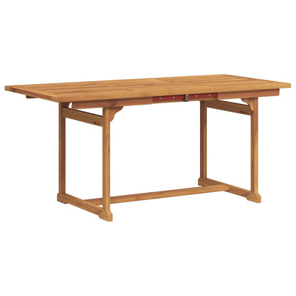 Set Pranzo da Giardino 7pz Legno Massello di Acacia e Textilene | homemem39
