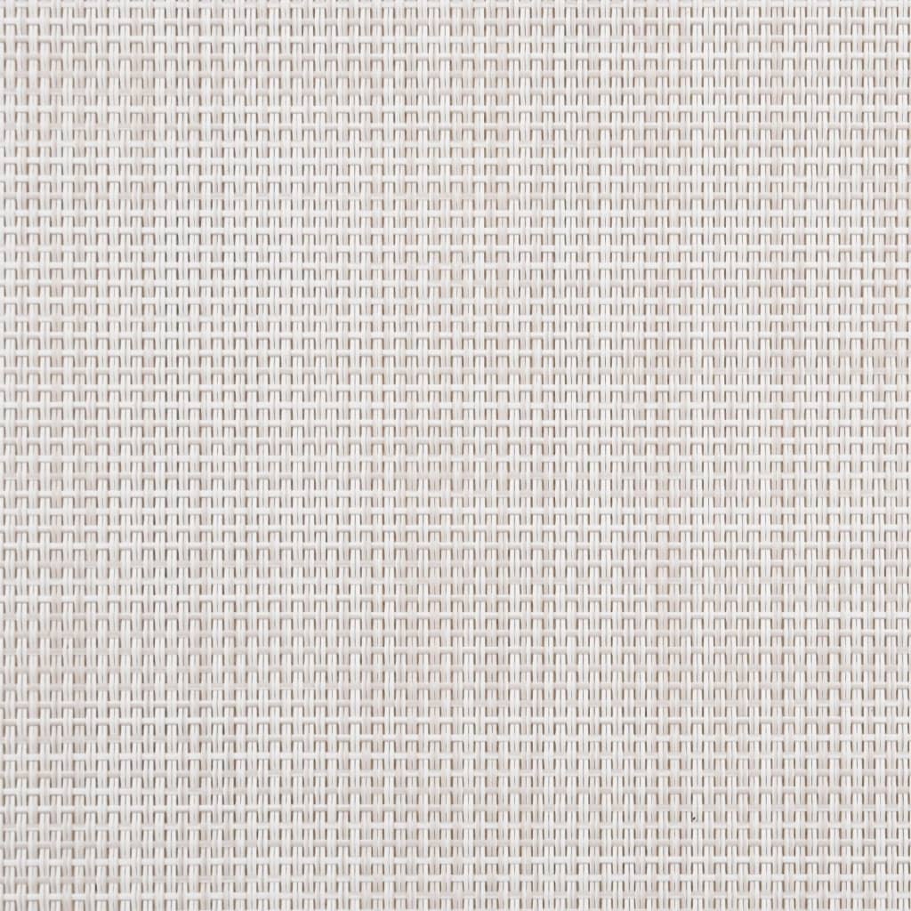 Set Pranzo da Giardino 7pz Legno Massello di Acacia e Textilene - homemem39