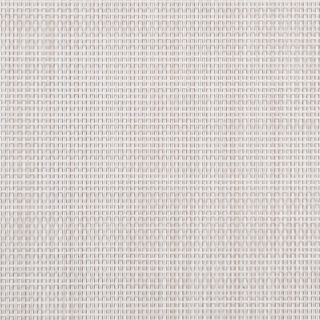 Set Pranzo da Giardino 7pz Legno Massello di Acacia e Textilene - homemem39