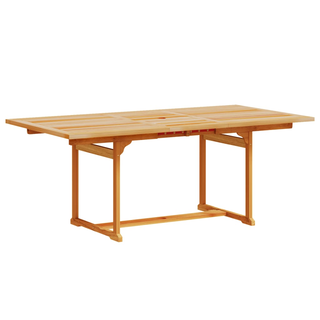 Set Pranzo da Giardino 5pz Legno Massello di Acacia e Textilene - homemem39