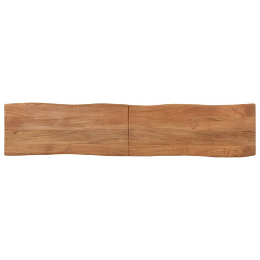 Panca 160 cm in Legno Massello di Acacia e Acciaio