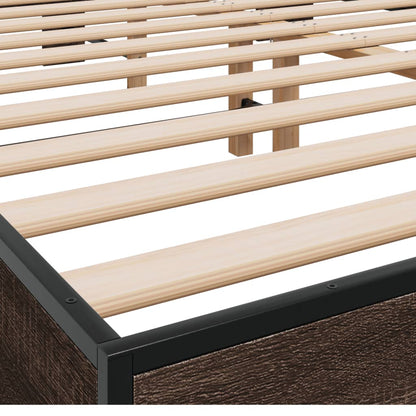 Giroletto Rovere Marrone 150x200cm in Legno Multistrato Metallo | homemem39
