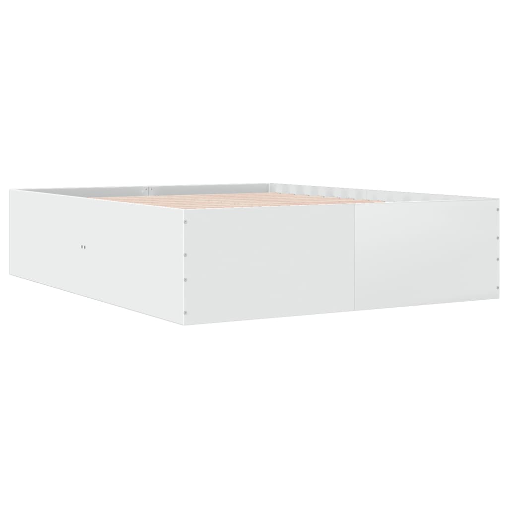 Giroletto Bianco 160x200 cm in Legno Multistrato | homemem39