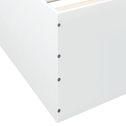 Giroletto Bianco 160x200 cm in Legno Multistrato | homemem39