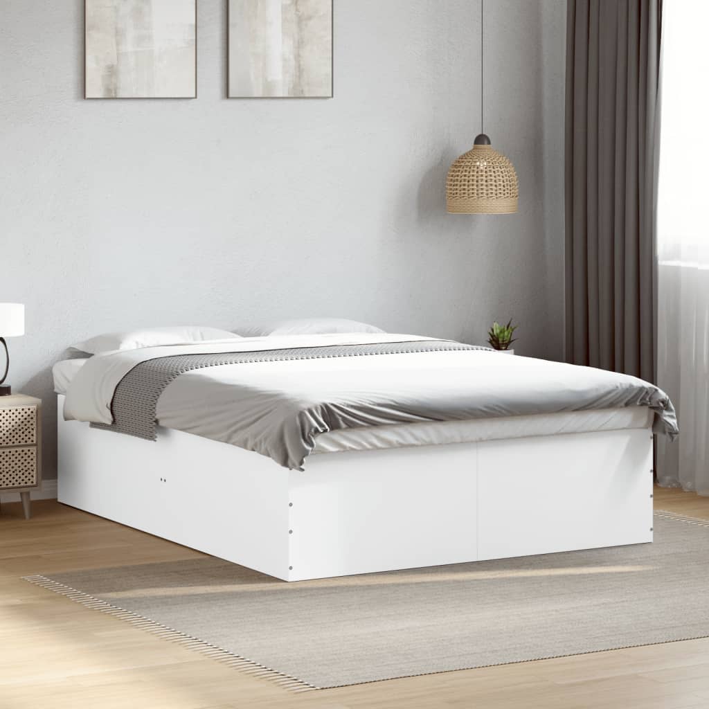 Giroletto Bianco 160x200 cm in Legno Multistrato | homemem39