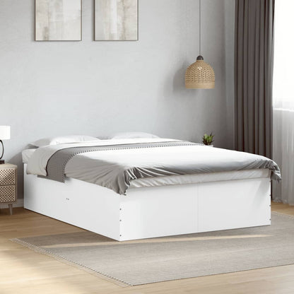Giroletto Bianco 160x200 cm in Legno Multistrato | homemem39