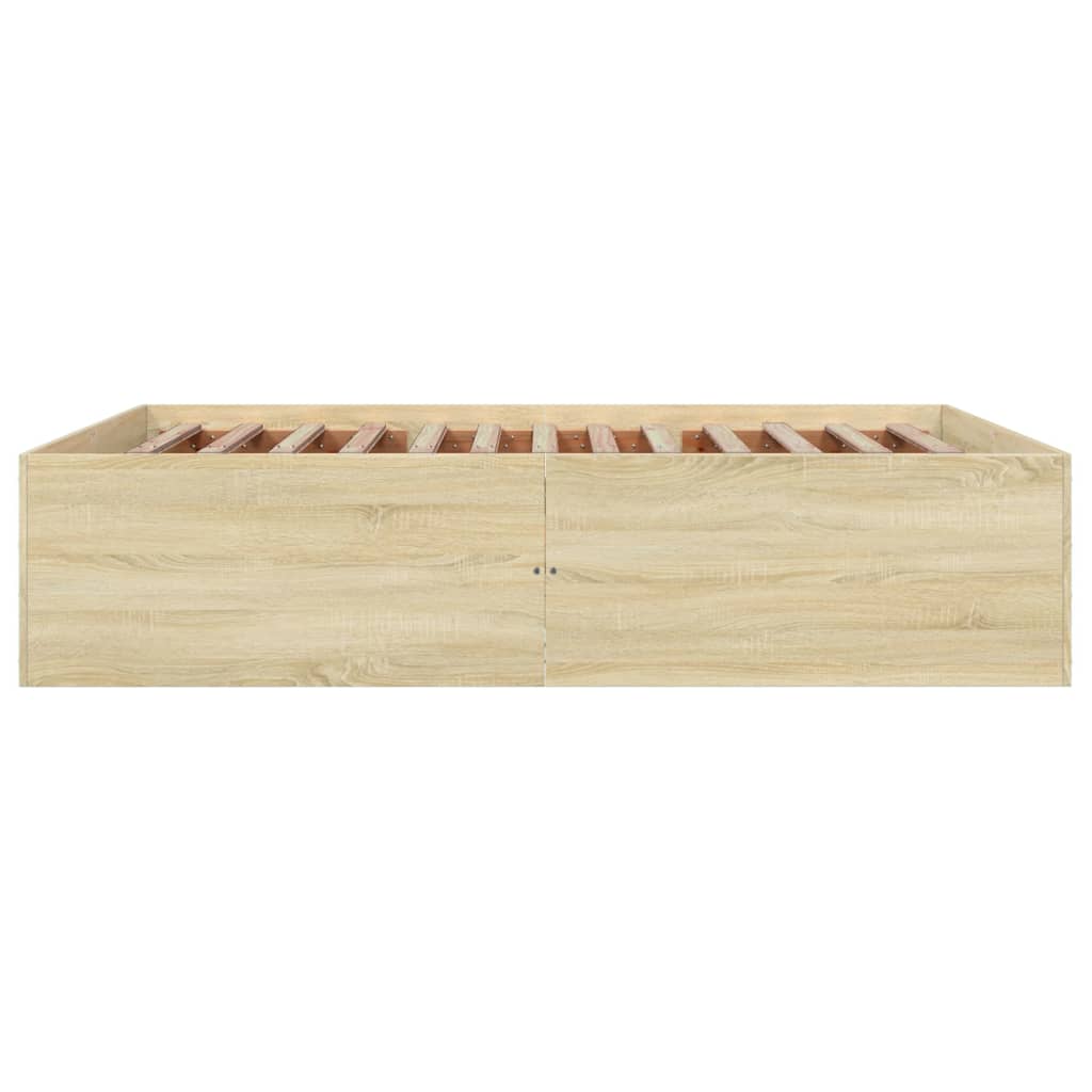 Giroletto Rovere Sonoma 160x200 cm in Legno Multistrato | homemem39
