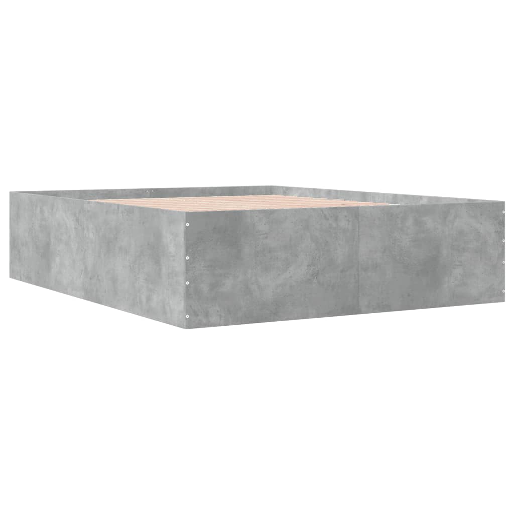 Giroletto Grigio Cemento 160x200 cm in Legno Multistrato - homemem39