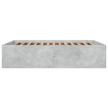 Giroletto Grigio Cemento 160x200 cm in Legno Multistrato - homemem39