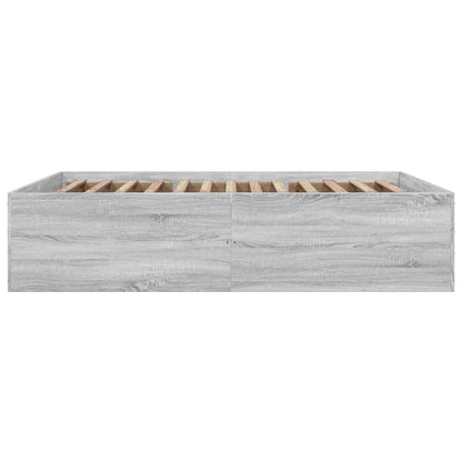 Giroletto Grigio Sonoma 160x200 cm in Legno Multistrato