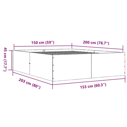 Giroletto Bianco 150x200 cm in Legno Multistrato | homemem39