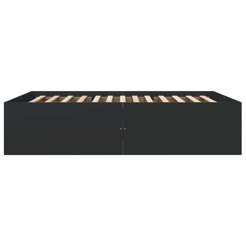 Giroletto Nero 150x200 cm in Legno Multistrato | homemem39