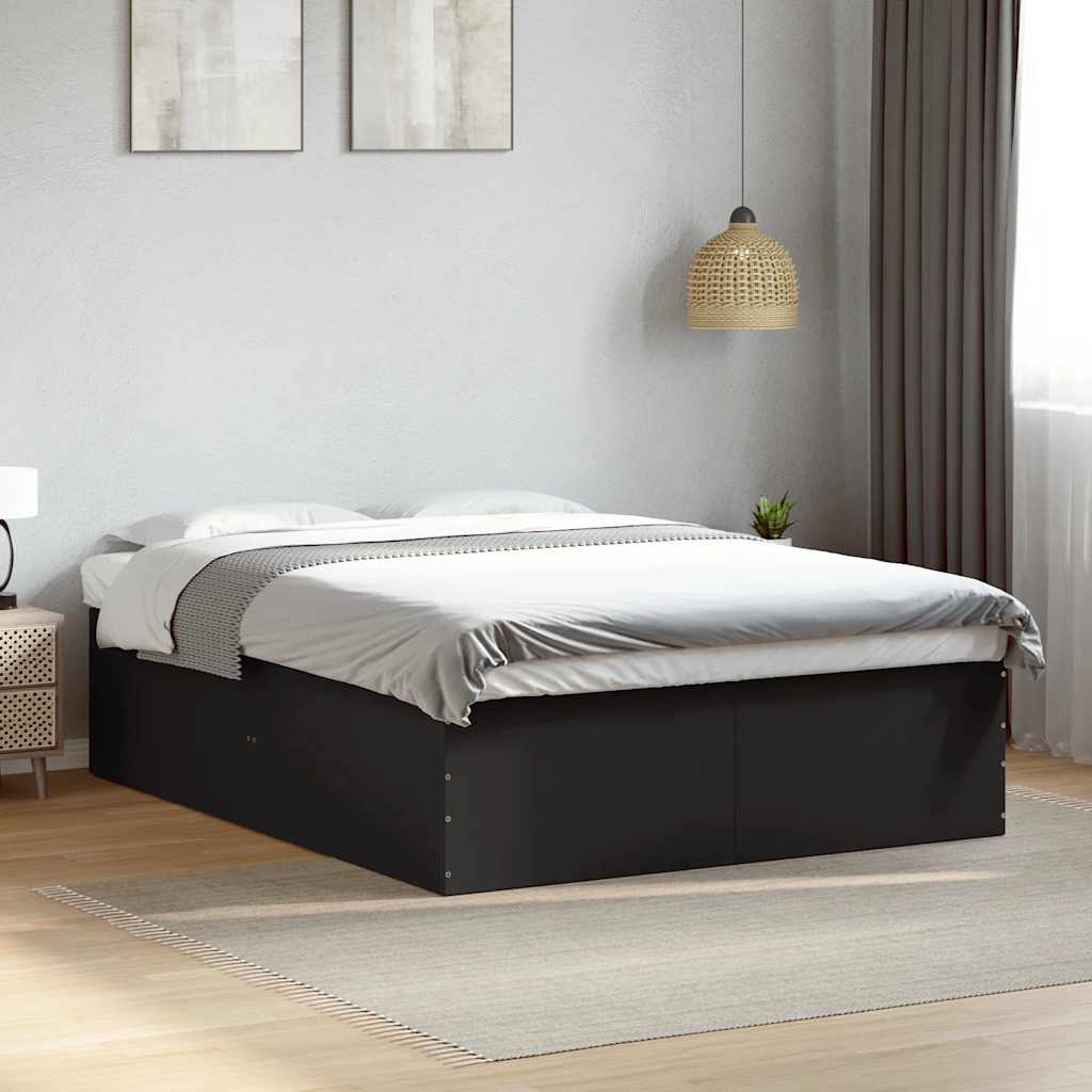 Giroletto Nero 150x200 cm in Legno Multistrato | homemem39