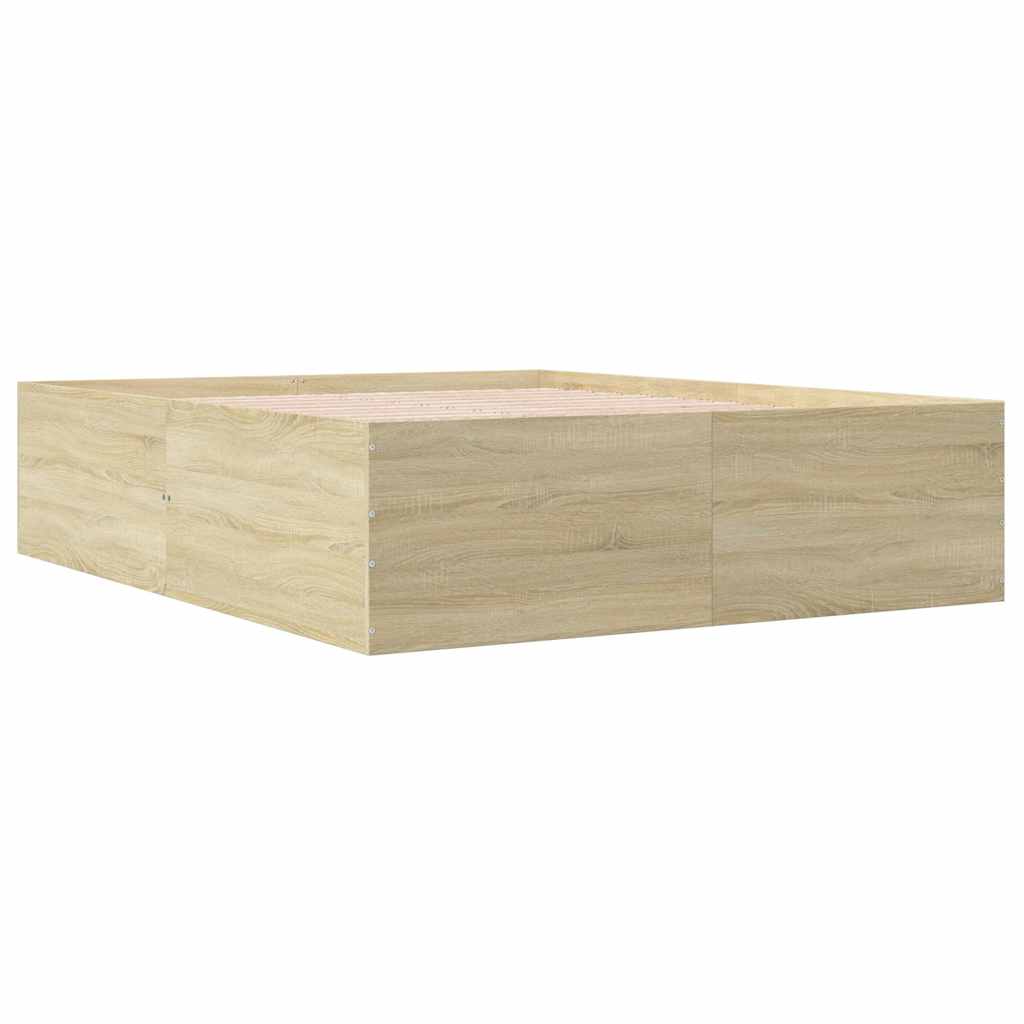Giroletto Rovere Sonoma 150x200 cm in Legno Multistrato | homemem39