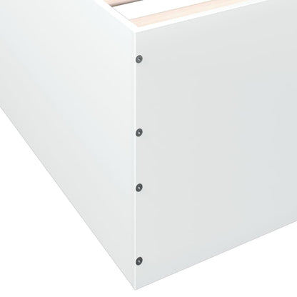 Giroletto Bianco 140x200 cm in Legno Multistrato - homemem39