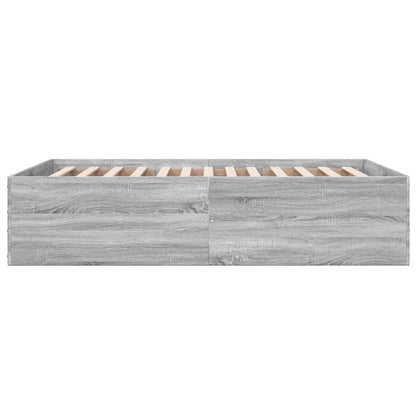 Giroletto Grigio Sonoma 140x200 cm in Legno Multistrato