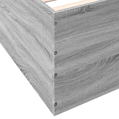 Giroletto Grigio Sonoma 140x200 cm in Legno Multistrato