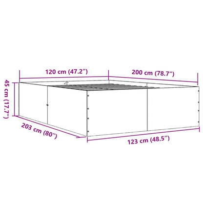 Giroletto Bianco 120x200 cm in Legno Multistrato | homemem39