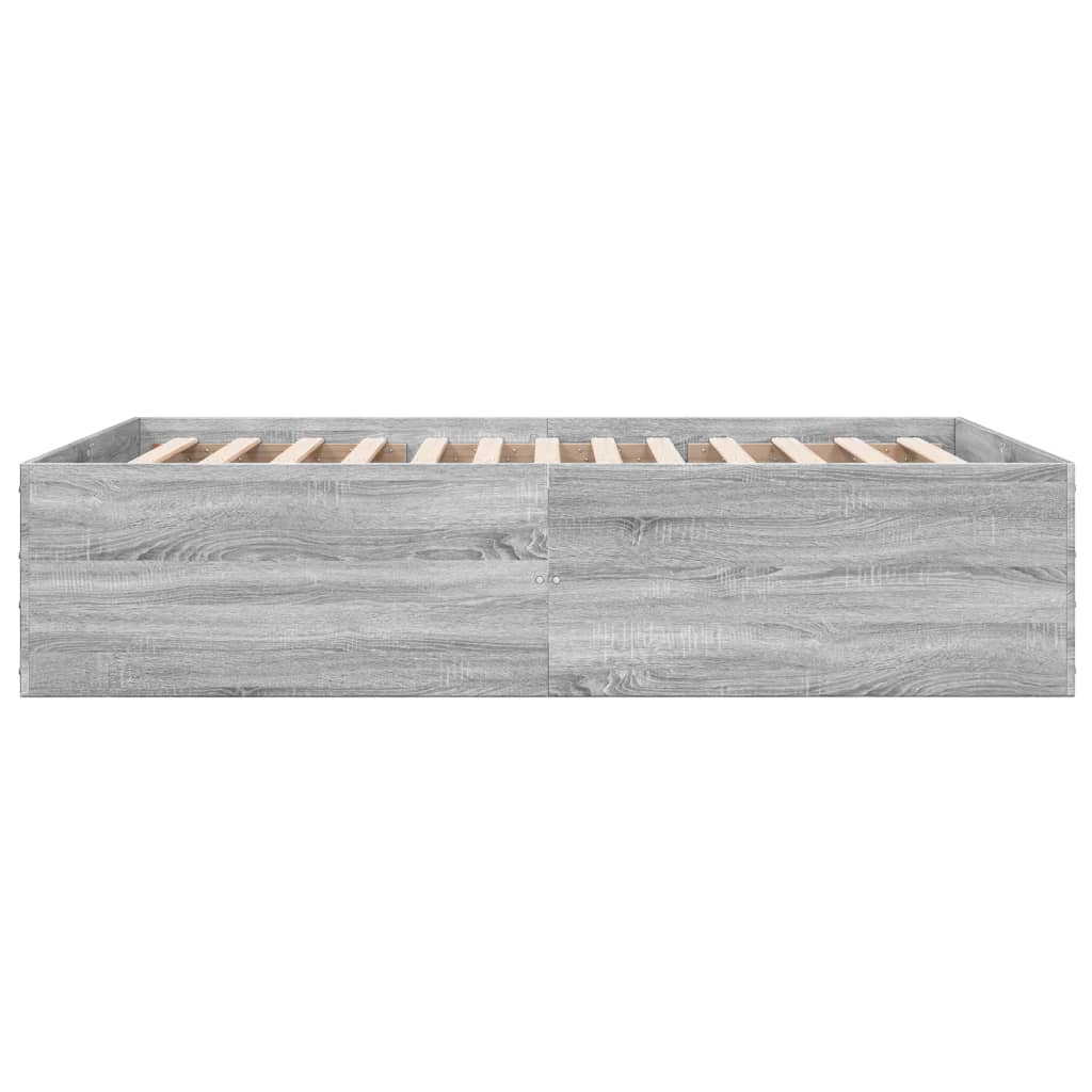 Giroletto Grigio Sonoma 140x190 cm in Legno Multistrato - homemem39