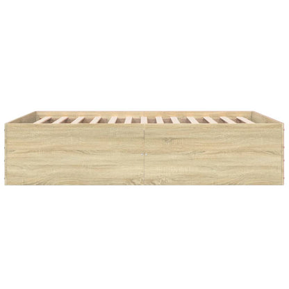 Giroletto Rovere Sonoma 135x190 cm in Legno Multistrato | homemem39