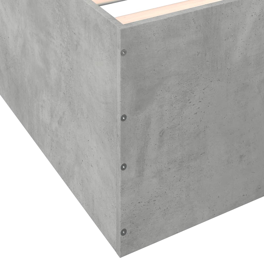 Giroletto Grigio Cemento 135x190 cm in Legno Multistrato | homemem39