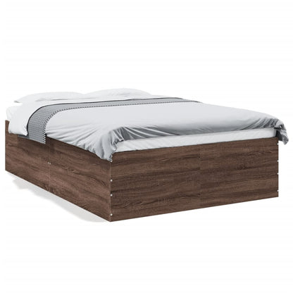 Giroletto Rovere Marrone 135x190 cm in Legno Multistrato | homemem39