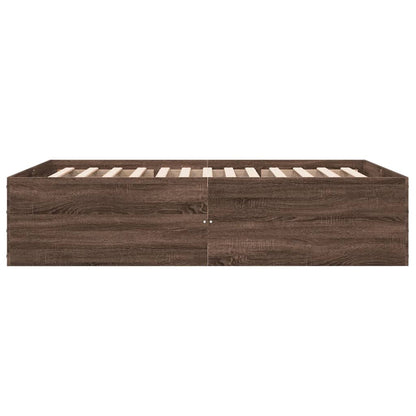Giroletto Rovere Marrone 135x190 cm in Legno Multistrato | homemem39