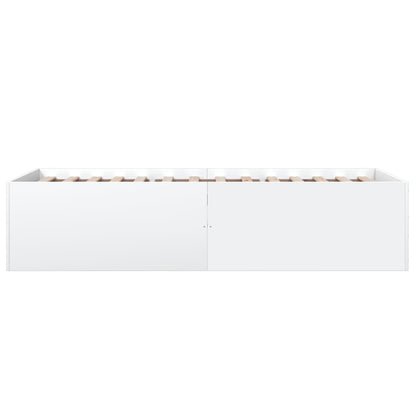 Giroletto Bianco 100x200 cm in Legno Massello - homemem39