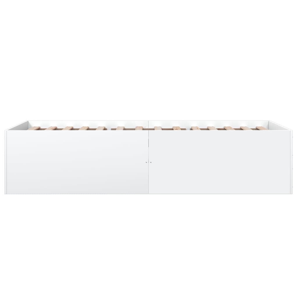 Giroletto Bianco 90x200 cm in Legno Multistrato | homemem39