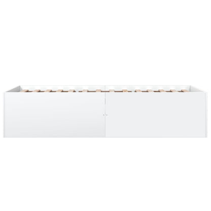 Giroletto Bianco 90x200 cm in Legno Multistrato | homemem39