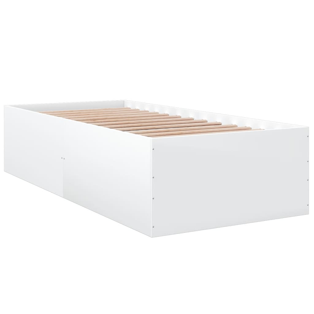 Giroletto Bianco 90x200 cm in Legno Multistrato | homemem39