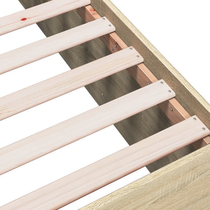 Giroletto Rovere Sonoma 90x200 cm in Legno Multistrato - homemem39