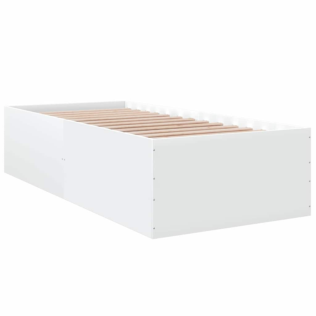 Giroletto Bianco 90x190 cm in Legno Multistrato | homemem39