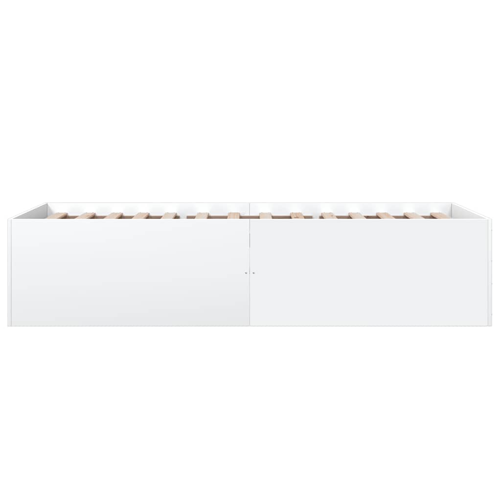 Giroletto Bianco 90x190 cm in Legno Multistrato | homemem39