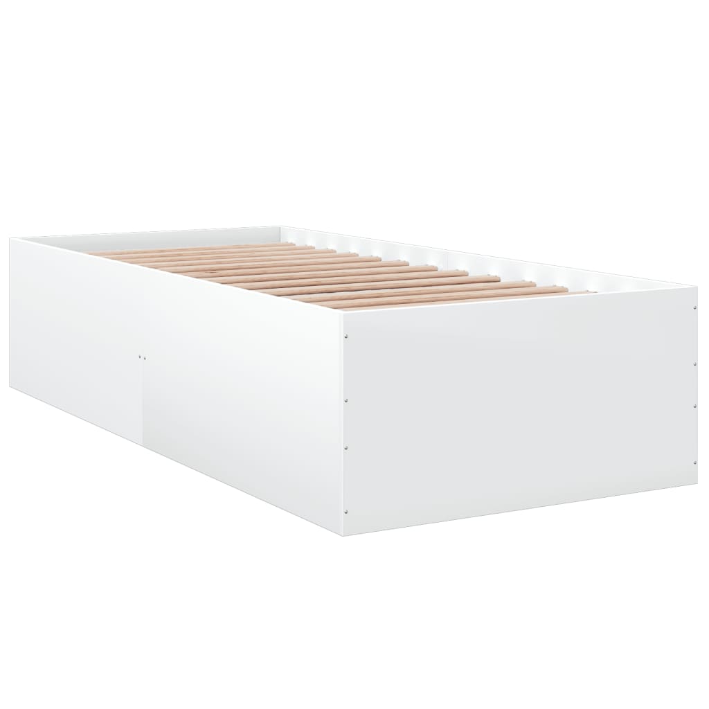 Giroletto Bianco 90x190 cm in Legno Multistrato | homemem39