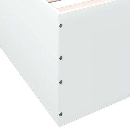 Giroletto Bianco 90x190 cm in Legno Multistrato | homemem39
