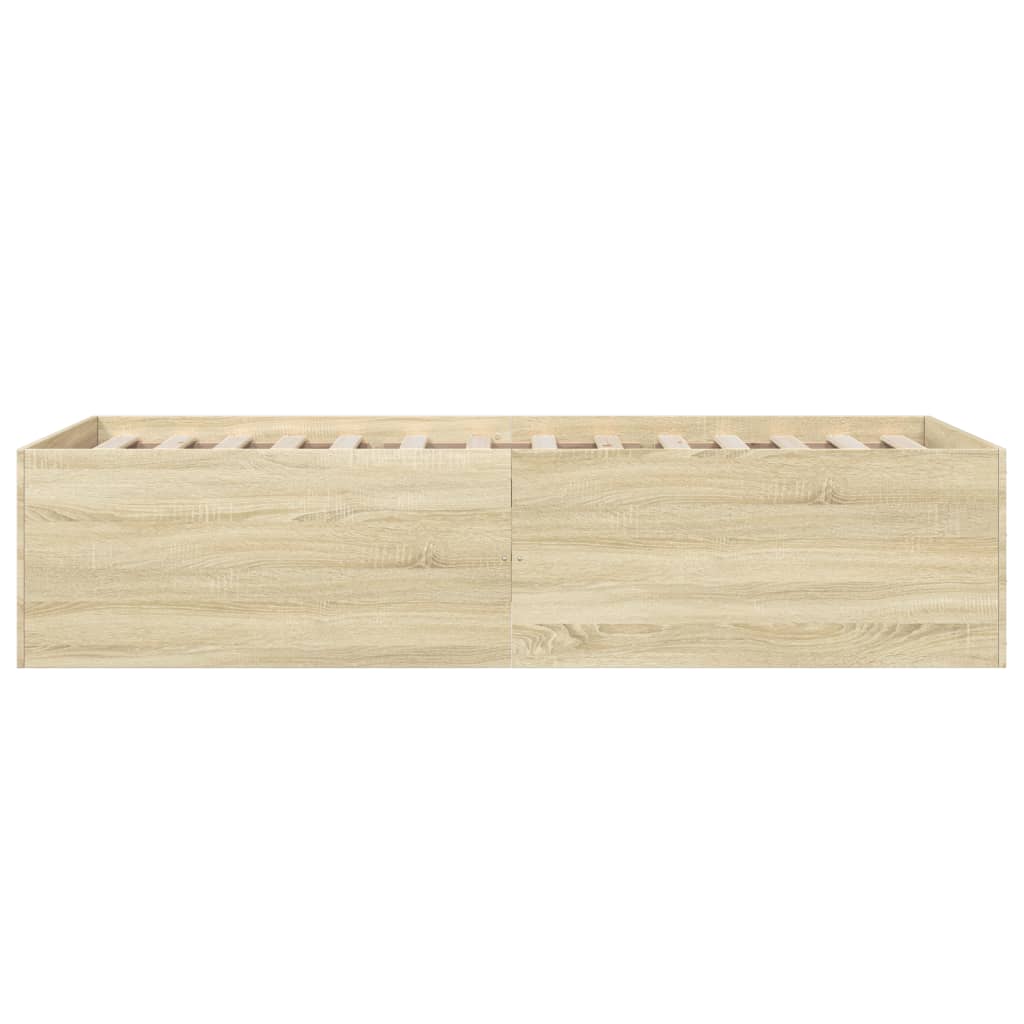 Giroletto Rovere Sonoma 90x190 cm in Legno Multistrato | homemem39