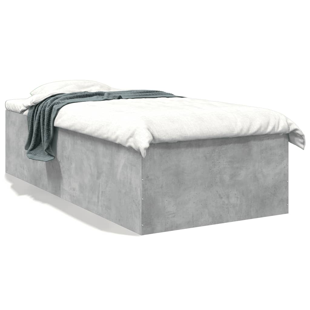 Giroletto Grigio Cemento 90x190 cm in Legno Multistrato | homemem39