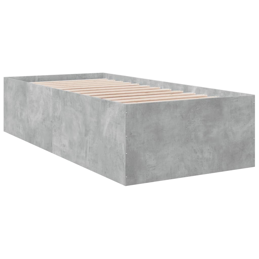 Giroletto Grigio Cemento 90x190 cm in Legno Multistrato | homemem39