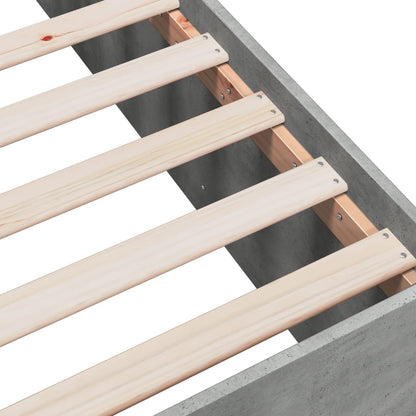 Giroletto Grigio Cemento 90x190 cm in Legno Multistrato | homemem39