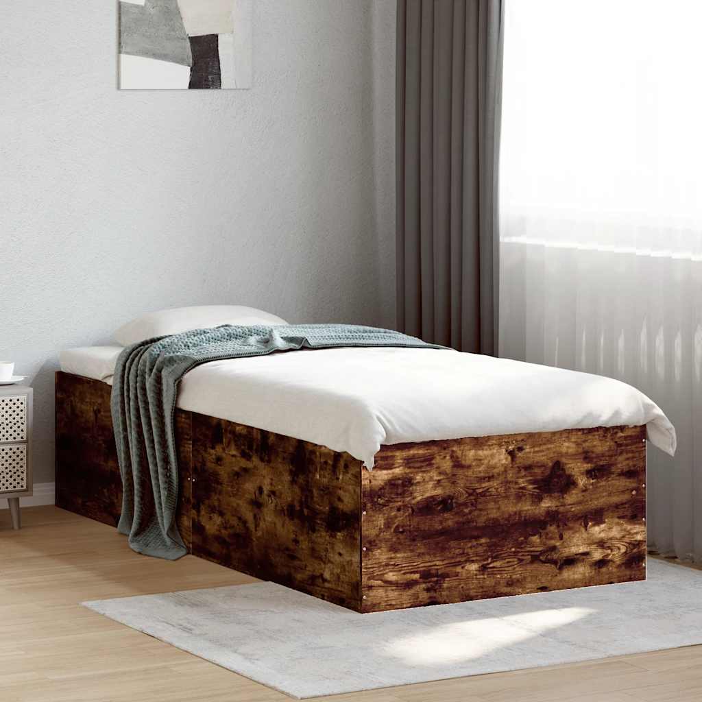 Giroletto Rovere Fumo 90x190 cm in Legno Multistrato | homemem39