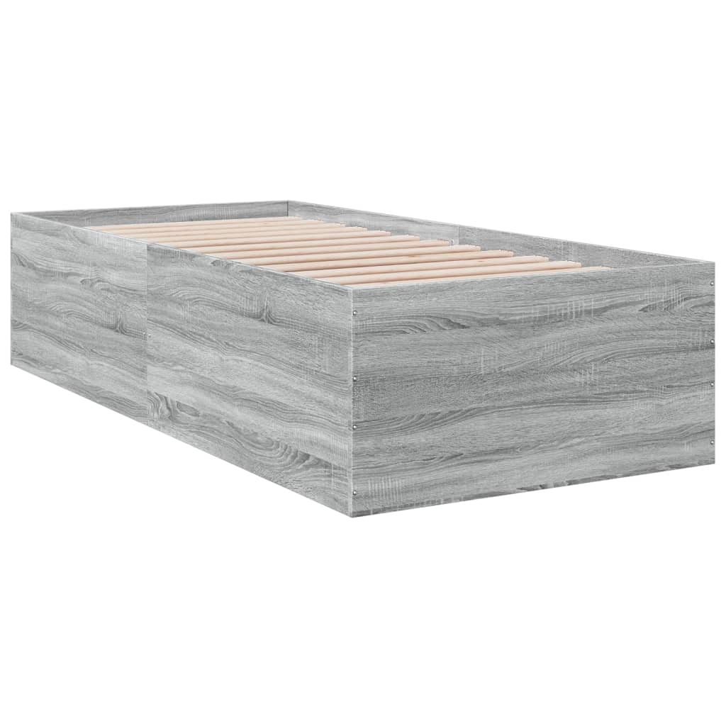 Giroletto senza Materasso Rovere Sonoma 90x190 cm | homemem39