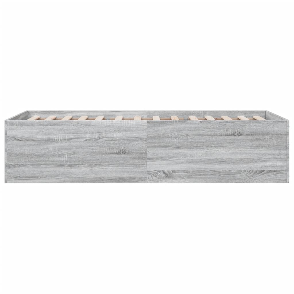 Giroletto senza Materasso Rovere Sonoma 90x190 cm | homemem39