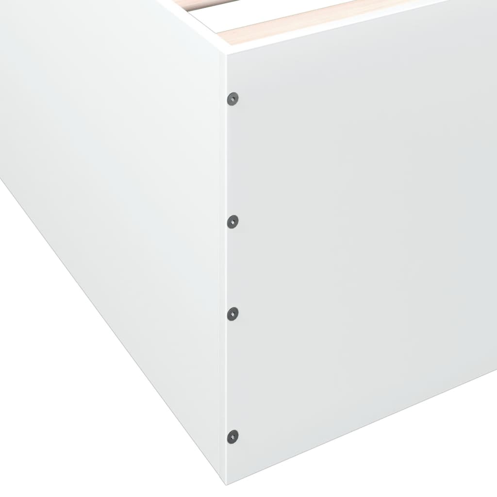 Giroletto Bianco 75x190 cm in Legno Multistrato - homemem39