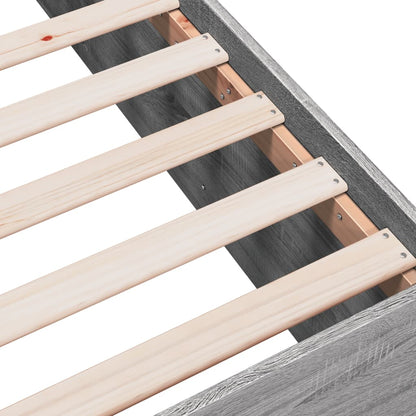 Giroletto Grigio Sonoma 75x190 cm in Legno Multistrato | homemem39