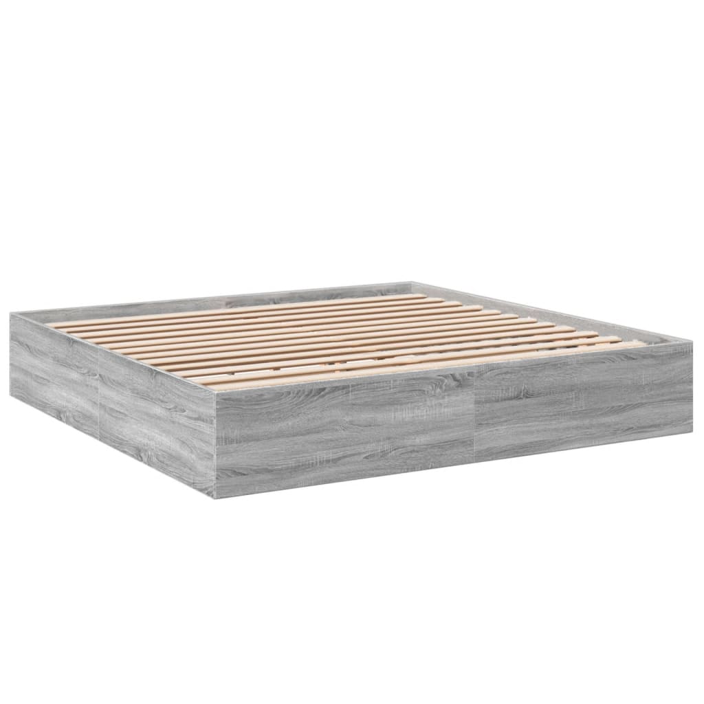 Giroletto Grigio Sonoma 200x200 cm in Legno Multistrato - homemem39
