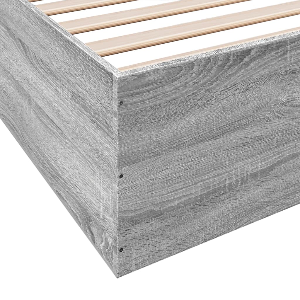 Giroletto Grigio Sonoma 200x200 cm in Legno Multistrato - homemem39