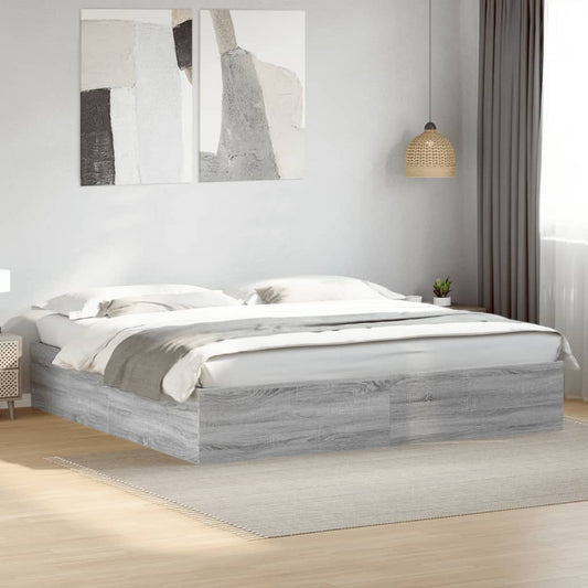 Giroletto Grigio Sonoma 200x200 cm in Legno Multistrato - homemem39