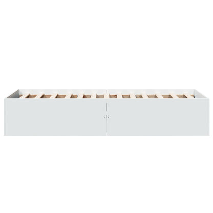 Giroletto Bianco 90x200 cm in Legno Multistrato - homemem39
